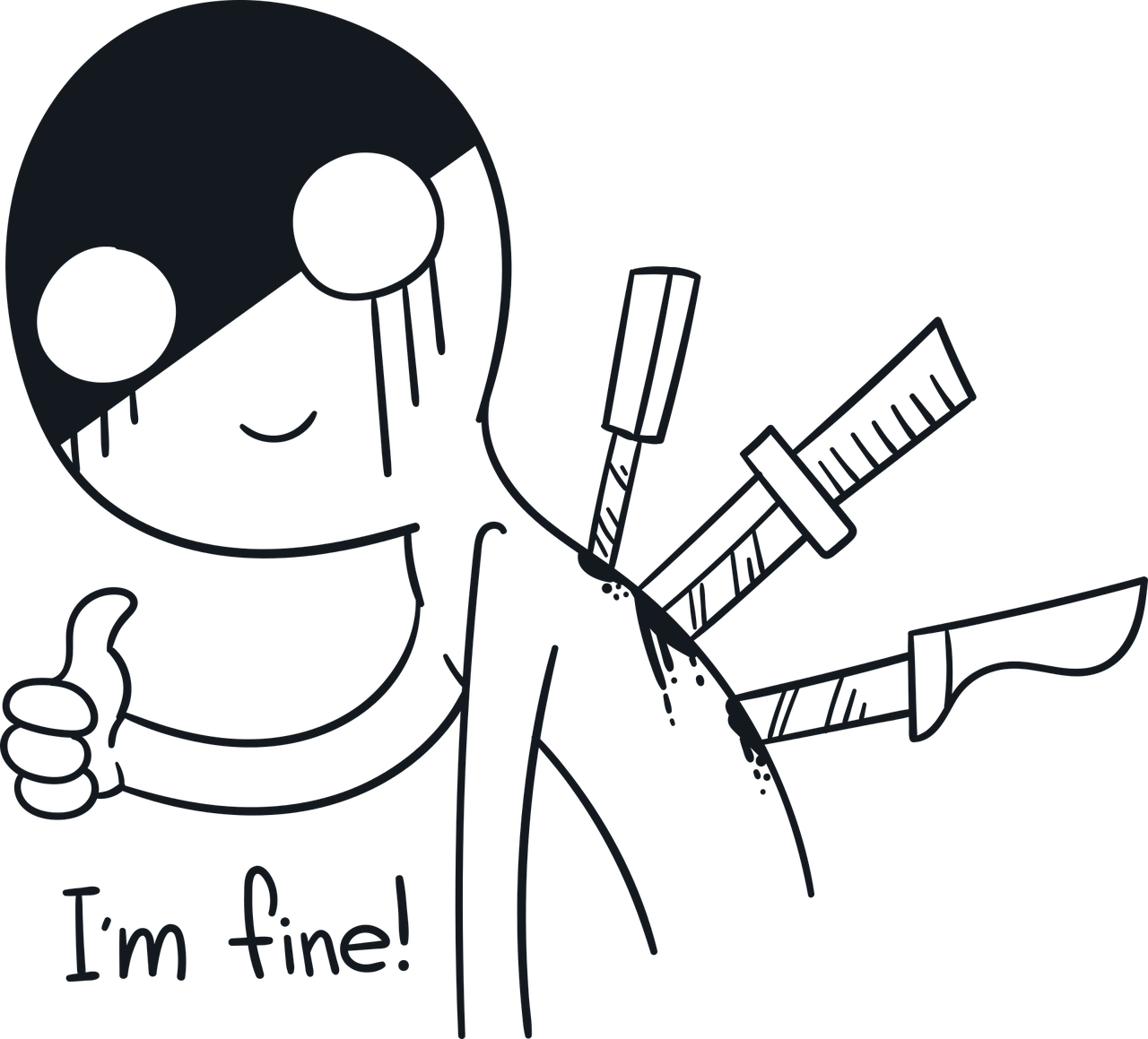 description d'une attaque &agrave; l'arme blanche, ses cons&eacute;quences et mesures de pr&eacute;vention.